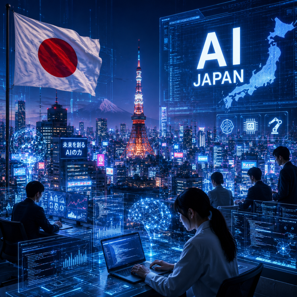 Japón busca posicionarse en la carrera de la inteligencia artificial