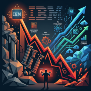 IBM sufre su peor caída en décadas: acciones en -25% tras un tropiezo inesperado