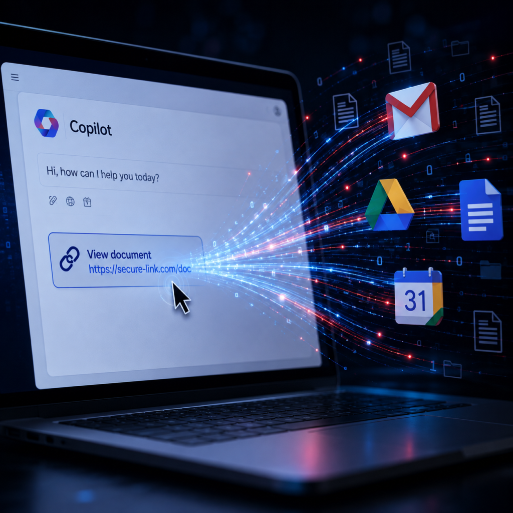 Microsoft corrige una falla crítica de Copilot que podía robar datos con un solo clic