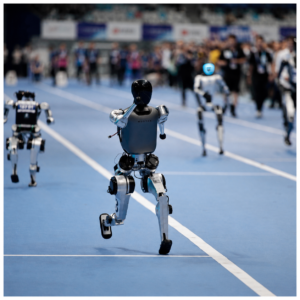 China convierte los Juegos Olímpicos de robots en una demostración de su poderío tecnológico