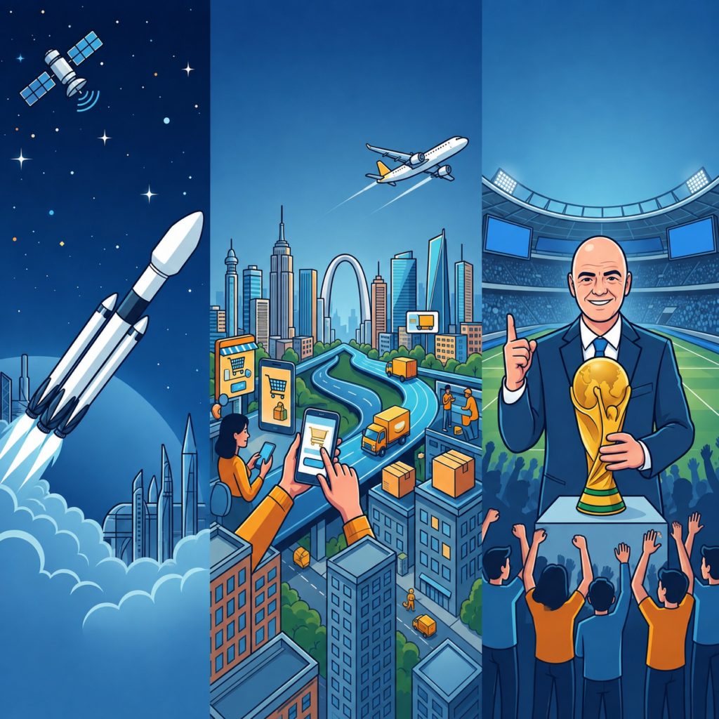 GPS de noticias semanal: Space X, Mercado Libre, virus artificiales en un laboratorio y el paso en falso de Gianni Infantino